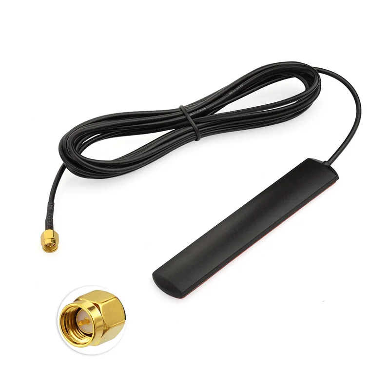 Adhesive patch antenna