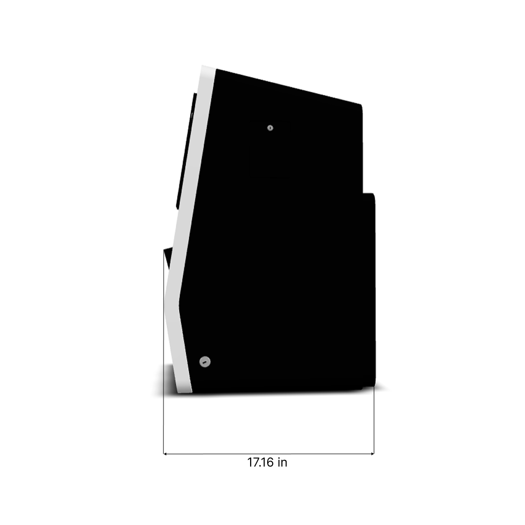 C200 Redemption Kiosk Machine Depth Dimension