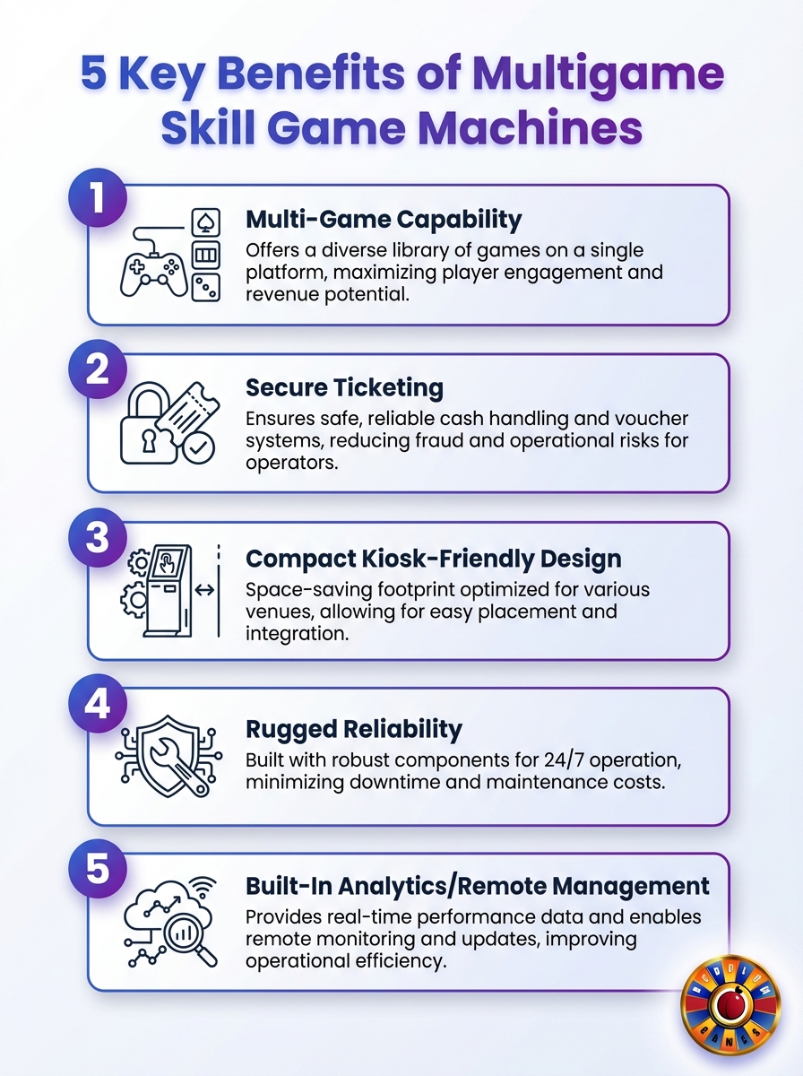 Multigame Skill Machines Benefits