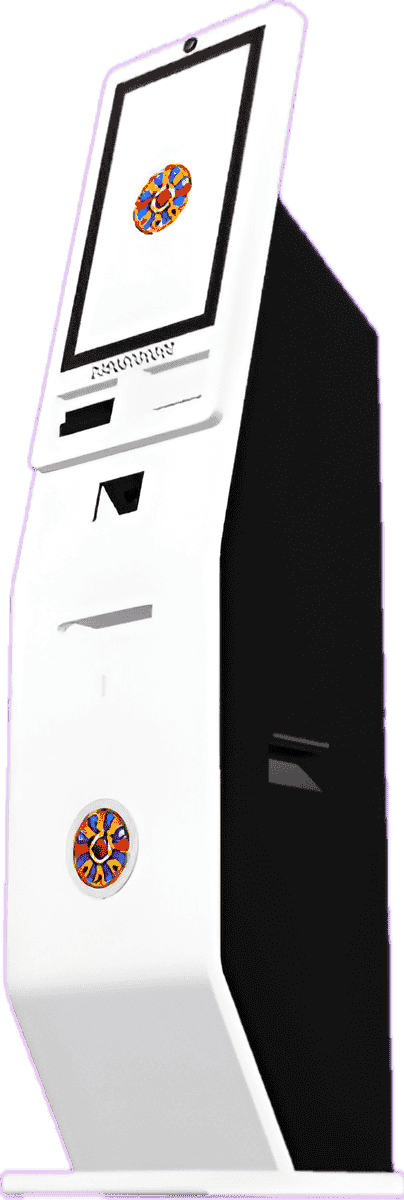 EX450 standup ticket redemption kiosk